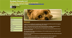 Desktop Screenshot of kyalamikennels.com